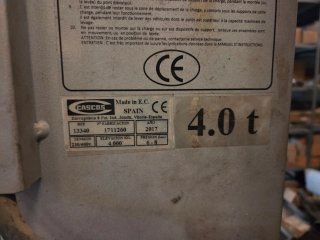 Elevador taller de 4 columnas