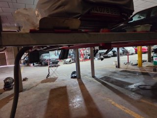 Elevador taller de 4 columnas