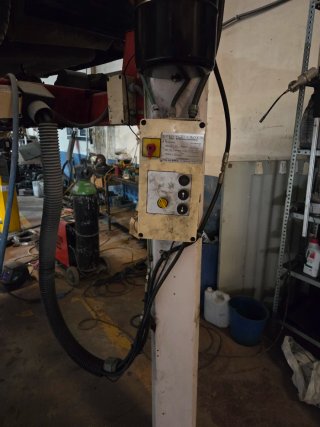 Elevador taller de 4 columnas
