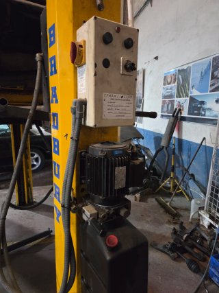 Elevador taller de 4 columnas