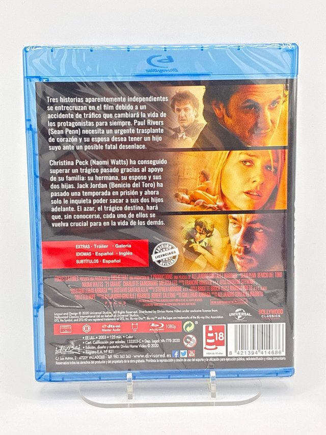 21 Gramos Bluray