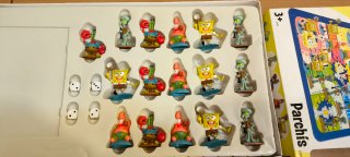 Bob Esponja Parchís Figuras Nickelodeon