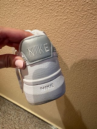 Zapatillas Nike Court Vision Plata/Blanco