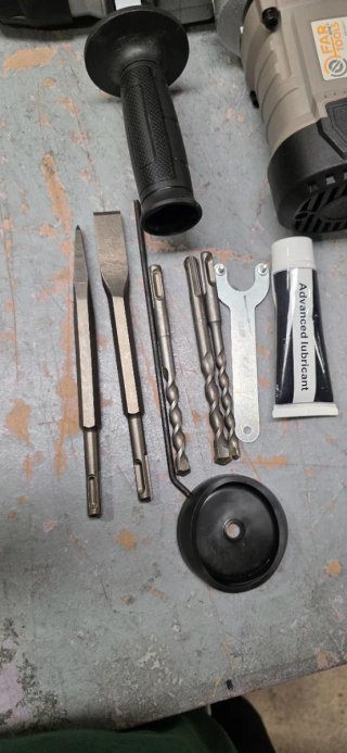 Martelo Rotativo Fartools One SKC 800 SDS Plus