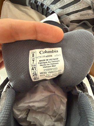 Zapatillas Columbia Impermeables Talla 42