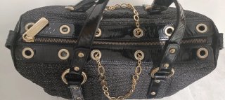 Bolso Emporio Armani Negro y Dorado
