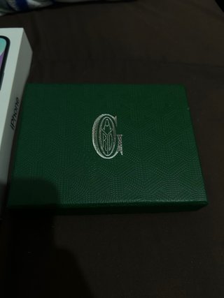 Tarjetero Goyard Verde
