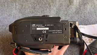Videocámara JVC GR-AX280 VHS-C Vintage