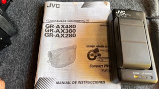Videocámara JVC GR-AX280 VHS-C Vintage