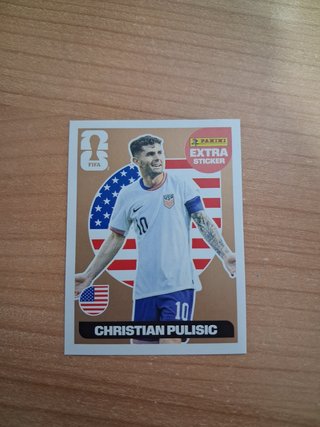 Cromo Pulisic Extra Sticker Mundial 2026
