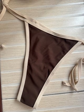 Bikini talla S. Marrón