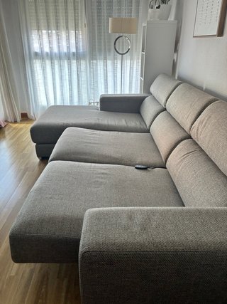 Sofá modular gris de poliester VENTA EN PERSONA