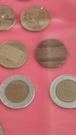Quadretto con monete