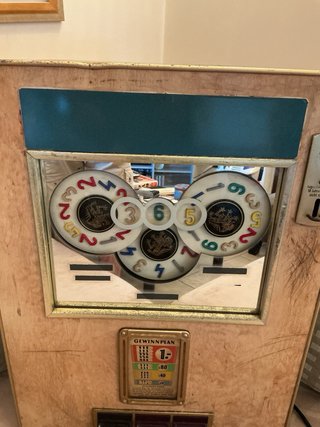 Slot a rulli rotanti Rotamint anni 50/60 Germania