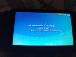 PSP 1004 Negra (LEER BIEN ABAJO) LECTOR ESTROPEADO
