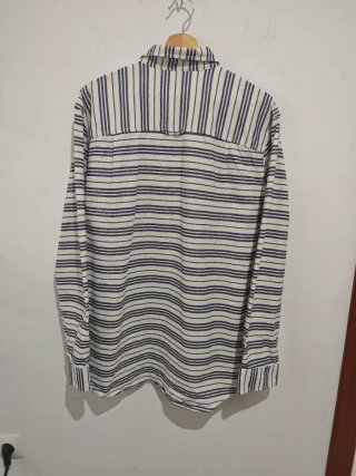 Camisa Rayas Manga Larga Talla L