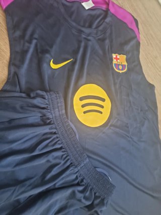Conjunto FC Barcelona Nike Azul/Morado