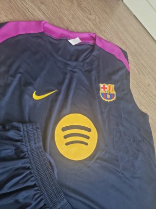 Conjunto FC Barcelona Nike Azul/Morado