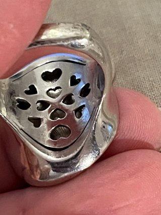 Anello Argento 925 Placcato Platino