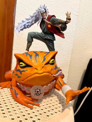 Figuras Anime Naruto Jiraiya y Gamakichi