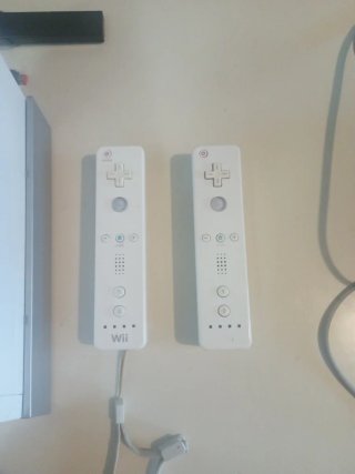 Consola Nintendo Wii Blanca con mandos y juegos
