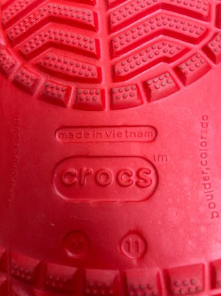 Crocs Rayo McQueen Talla 44-45