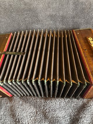 Acordeón Antiguo Hohner Principios Siglo XX