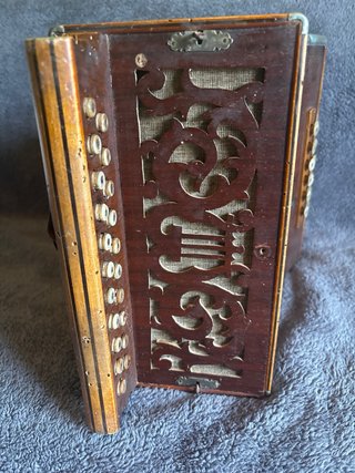 Acordeón Antiguo Hohner Principios Siglo XX