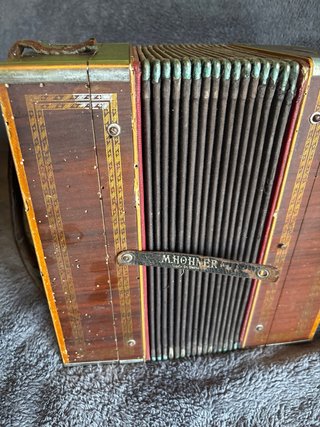 Acordeón Antiguo Hohner Principios Siglo XX