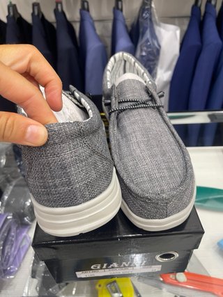 Scarpe uomo Gianni grigio scuro taglia 40
