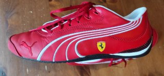 Deportivas Puma Ferrari Talla 41 Rojas