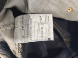 Jeans Neri Donna Levis Orange tab