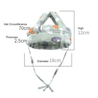 Gorro seguridad bebé ajustable