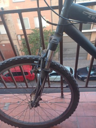 Bicicleta Montaña Rockrider Negra