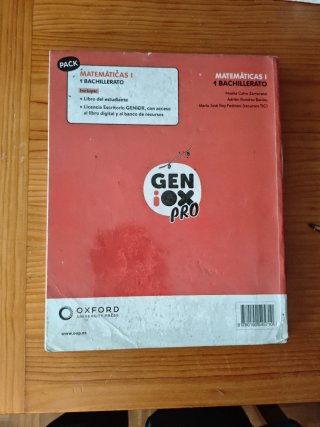 Matemáticas I 1 Bachillerato : Geniox