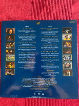 Vinilo Bob Marley Legend Tuff Gong