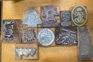 Sellos de imprenta vintage