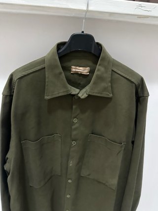 Camicia uomo verde oliva taglia XXL