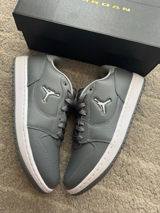 Scarpe Jordan Grigie e Bianche