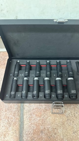 PARKSIDE Juego Vasos y Puntas Impacto