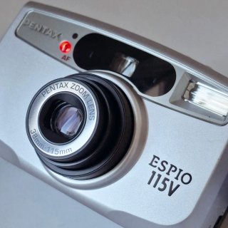 PENTAX ESPIO 115V - Zoom 38-115 completa funziona