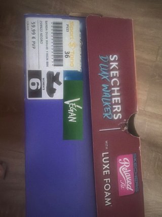 Sandalias Skechers Mujer Negras