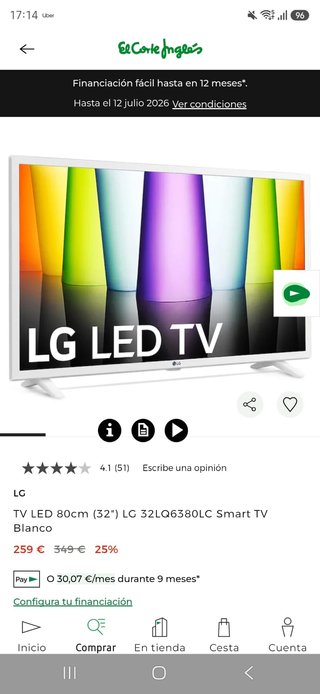 Smart TV LG 32''