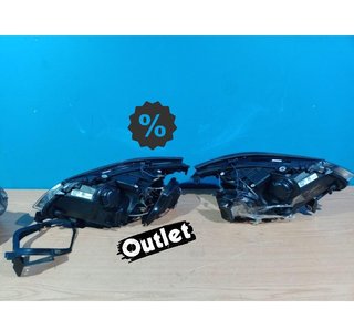 JI FAROS XENON BMW E60 E61 03-04 OJOS ANGEL CCFL D2S FONDO N