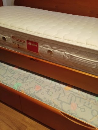 Cama nido 90x180 con 2 colchones Pikolin y Donali
