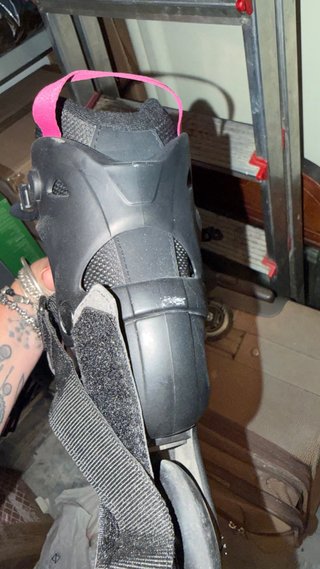 Patines en línea Oxelo T38 Negro/Rosa