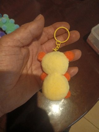 Llaveros de peluche (3 unidades)