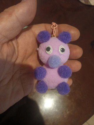 Llaveros de peluche (3 unidades)
