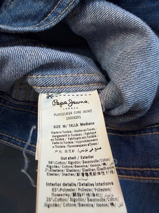 Cazadora vaquera Pepe Jeans azul