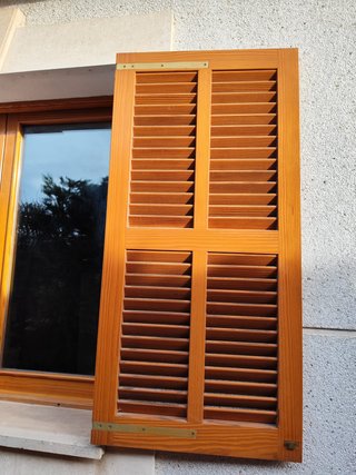 Persianas mallorquinas de madera